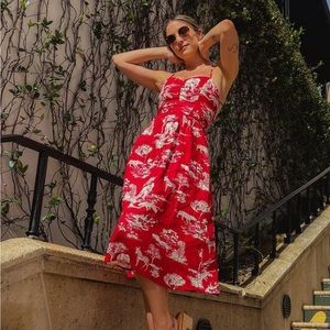 Reformation Pepper Dress Wildlife